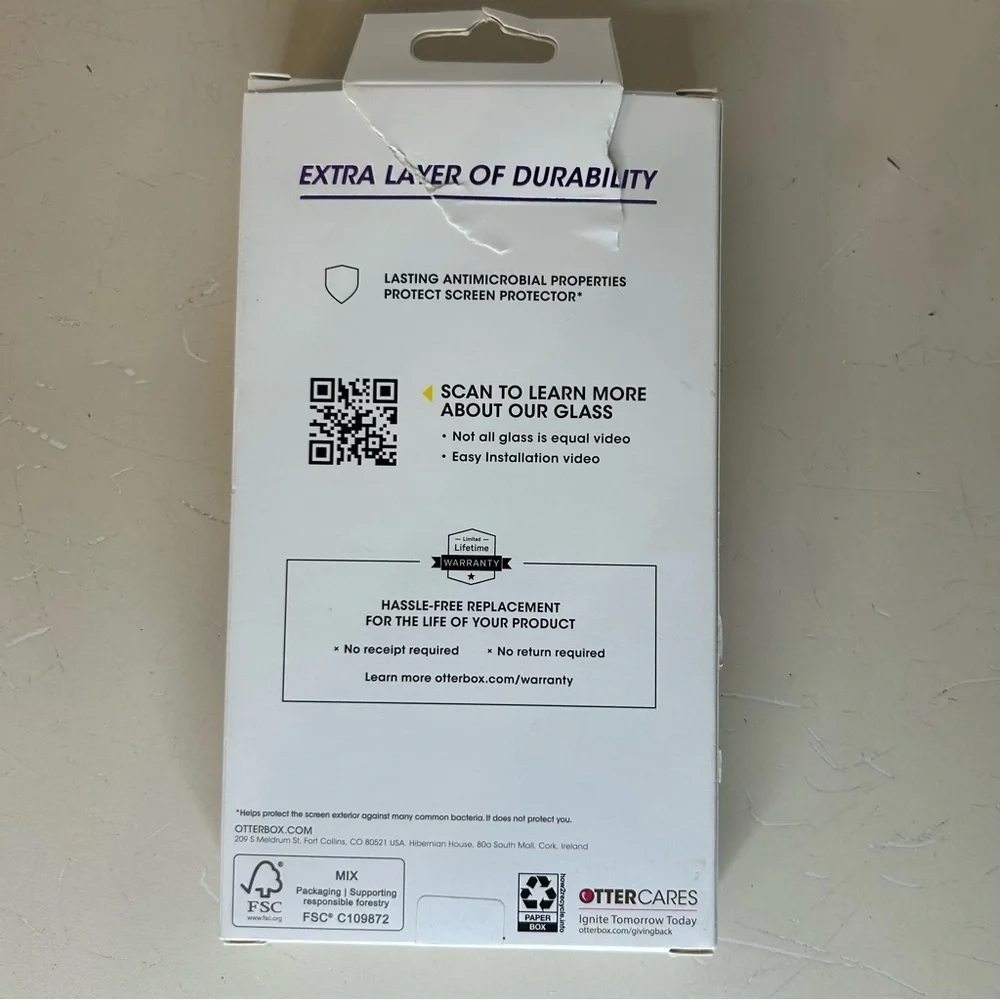 *NEW* OtterBox Premium Pro Glass Screen Protector for iPhone 15, Privacy Guard